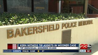 Kern witness tip assists in wooner case