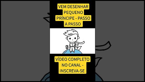 COMO DESENHAR UM PRINCIPE - FACIL 