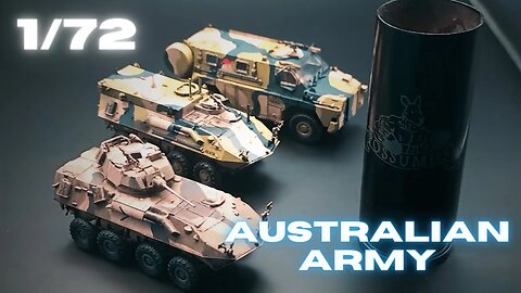 Quick builds 1/72 Australian Army Vehicles - ASLAV and Bushmaster | #adf #aslav #models