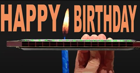 How to Play Happy Birthday on a Tremolo Harmonica with 16 Holes