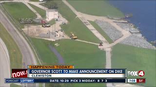 Gov. Scott to make funding announcement regarding Herbert Hoover Dike