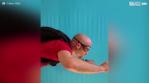 Aprenda a fazer skydiving em casa!