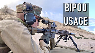 How To Use a Bipod