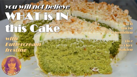 You Will Not Believe What Is In This Cake | EASY RICE COOKER CAKES | with Buttercream Frosting