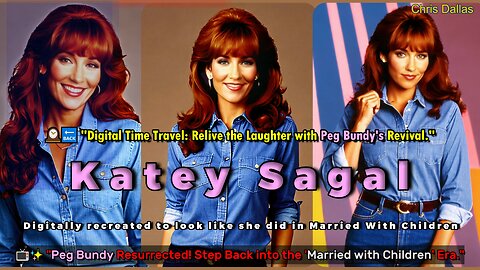 📺� "Peg Bundy Resurrected! Step Back into the 'Married with Children' Era!✨