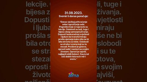 Poruka Svemira 31.08.2023. #inspiracija #porukadana #mudrost #motivacija