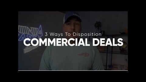 How to Disposition a Commercial Property