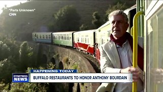 Buffalo restaurants to honor Anthony Bourdain