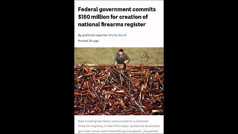 Australia's National Gun Register And The Wieambilla Shooting Police Set Up