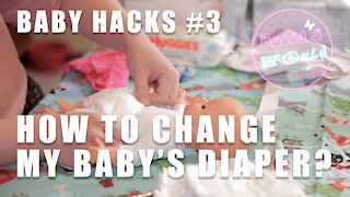 Becca's Blind Hacks: Changing Your Baby's Diaper When You are Blind