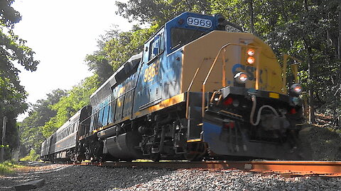 CSX W003 Track Geometry Train TGC3 in Avalon, Maryland