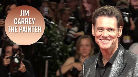 Jim Carrey explains his secret talent for painting