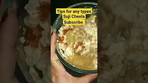 Tips and Trick for any types of Suji Cheela। #dalkachori #food #ytshorts #cornflour