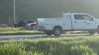 High Speed Crash on US 87