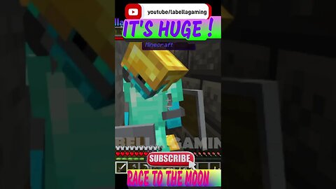 Race To The Moon - It's HUGE | Minecraft Let's Play