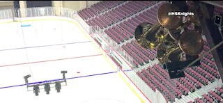 Henderson Silver Knights install goal horn inside arena