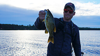 Wisconsin Smallmouth Bass Under a Float