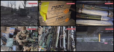 Avdiivka: Russians find a lot of abandoned Ukrainian weapons