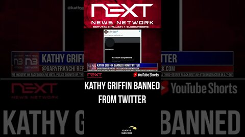 Kathy Griffin BANNED From Twitter #shorts