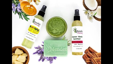 MENDET NATURALLY a product created by Kimberly Green, all natural and and original!