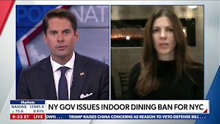 NY GOV IMPOSES INDOOR DINING BAN IN NYC