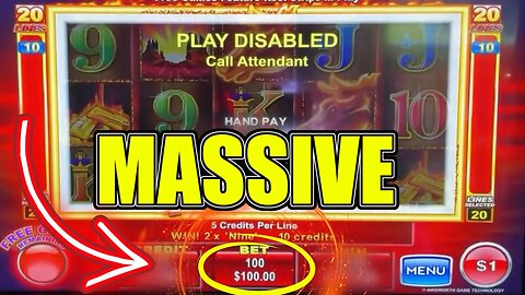 $100 Max Bet Mustang Money Jackpot Action!🎬 Late Night High Limit Casino Slots