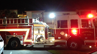 Condo fire in suburban West Palm Beach sends 2 people to hospital