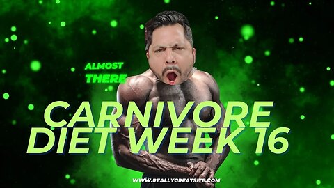 carnivore diet week 16 | down and now right back up #carnivorediet results
