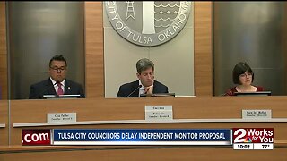 Tulsa city councilors delay independent monitor proposal