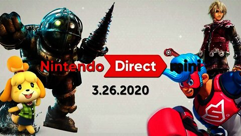 Nintendo Direct Mini - New Smash Character, Xenoblade Release, Bioshock, Borderlands, & LOTS MORE!