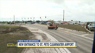 Gateway Expressway Project changes St. Petersburg-Clearwater International Airport entrance location