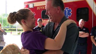 Boynton Beach Chick-fil-A worker reunites with man she saved