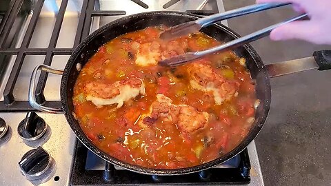 Chicken Cacciatore | Papa Za's Kitchen Quickies