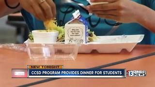 New CCSD program provides dinner for students