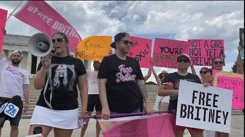 #FreeBritney Protest in Washington, D.C.