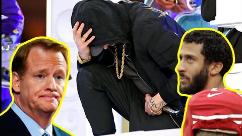 Eminem Takes A Knee At Super Bowl Halftime Show! | Was This For Kaepernick, And Did The NFL Know?