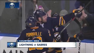 Lightning strike late, top Sabres 5-3