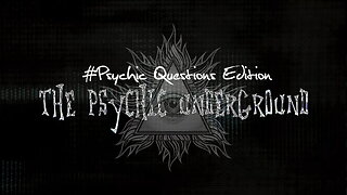 #PsychicQuestions Ep 1. with J.J. Dean ft. Marcus (How do you know you are Psychic?)