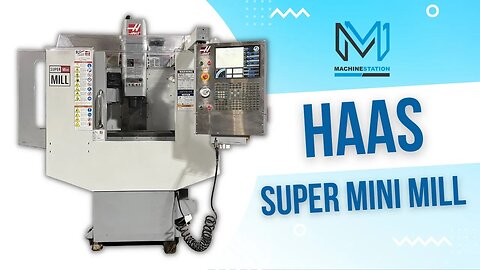 HAAS SUPER MINI MILL CNC VERTICAL MACHINING CENTER SKU 2314 – MachineStation