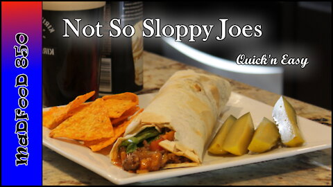 Not so Sloppy, Sloppy Joes