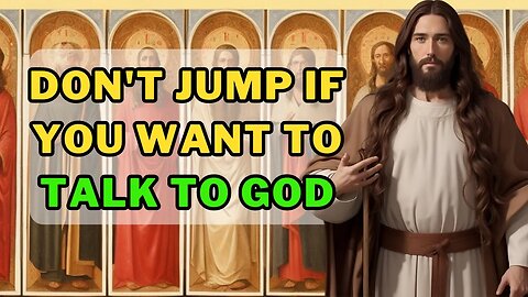 ✝️Urgent message from Jesus💕Message from God today 💕Jesus calls today 🙏