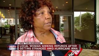 Metro Detroit woman wants refunds after getting stranded in Irma