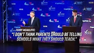 Glenn Youngkin Ad Hits McAuliffe On His Belief That Parents Should Have NO SAY in Kids Education