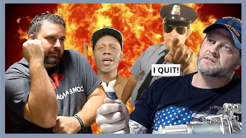 Police Quit in DROVES; Black Racism; Abortion..& Other Things To Get Us Banned - Studio214