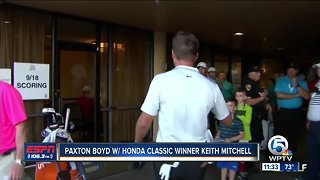 ESPN 106.3's Paxton Boyd catches up with the 2019 Honda Classic champion, Keith Mitchell