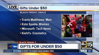 Gifts for under $50 on Black Friday