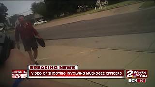 Muskogee police release video of officer-involved shooting