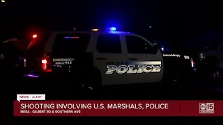 Man arrested after shooting, standoff involving U.S. Marshals and Mesa police