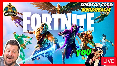 Fortnite Myths & Mortals w/ YOU! Creator Code: NERDREALM Let's Squad Up & Get Some Wins!