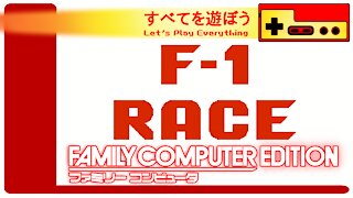 Let's Play Everything: F-1 Race
